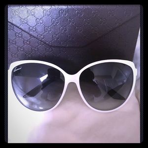 Gucci Gg3162 sunglasses white